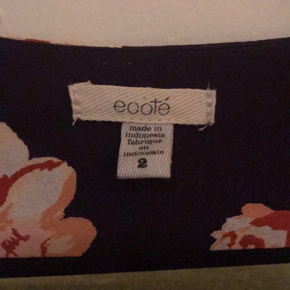 Ecote Navy Blue Romper - Picture 5 of 5